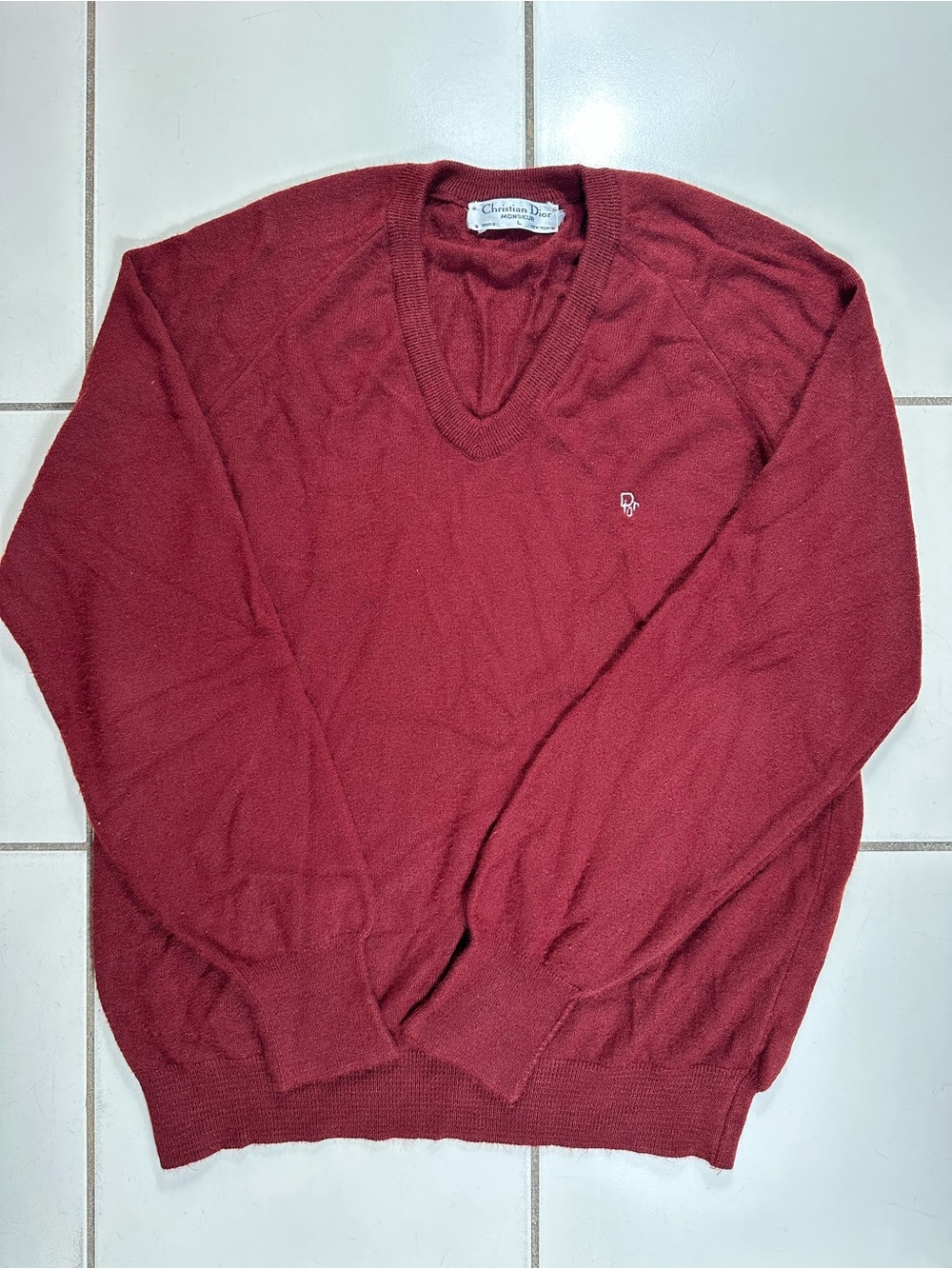 Christian Dior Monsieur V-Neck Pullover